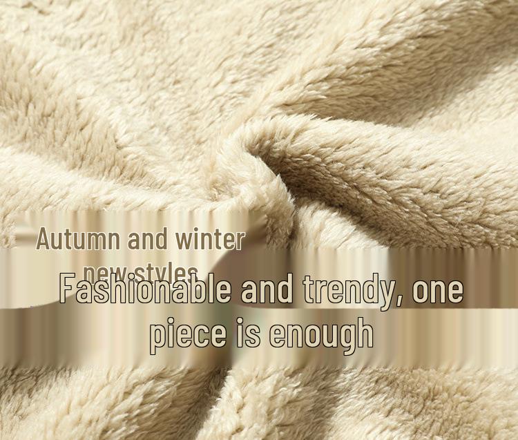 Męska kurtka zimowa plus size z podszewką z polaru – Pogrubiona, ciepła odzież wierzchnia