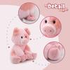 Cute Pink Spotted Pig Plush Toy High Quality Soft Fleece Stuffed Animal Doll for Kids Bedroom Decoration Baby Comfort Toy