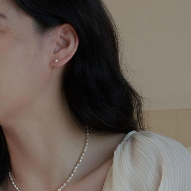 

Aube de moi 14K Akoya Pearl Earring -