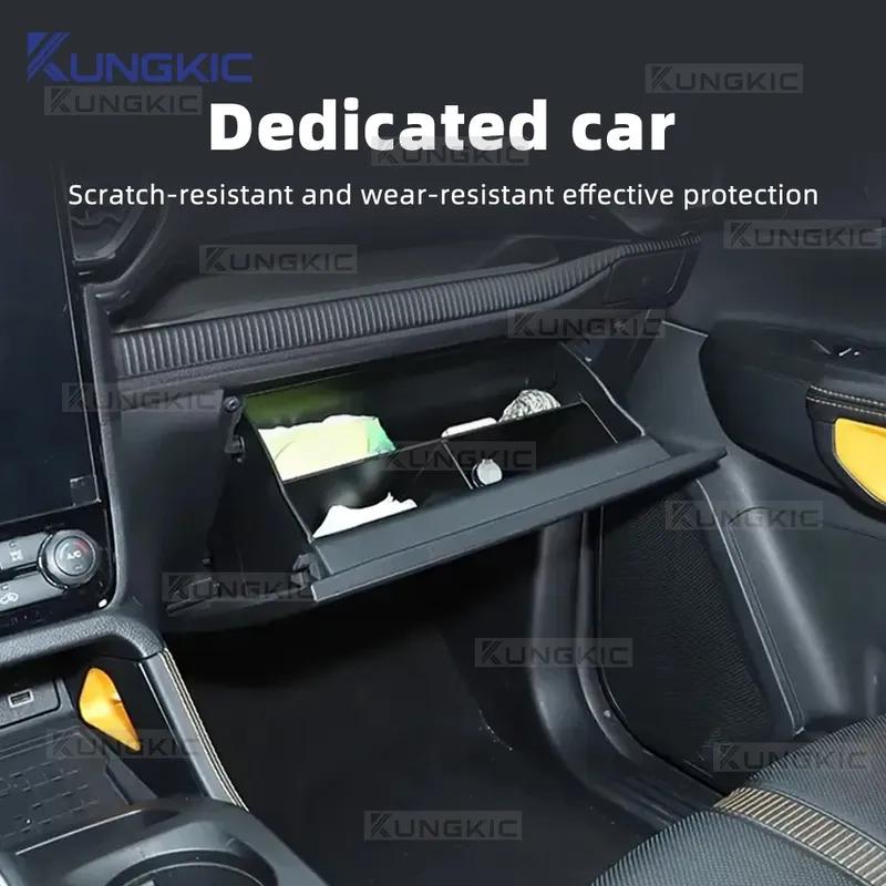 Przegroda do przechowywania w schowku pasażera Dla Ford Ranger T9   2024 2025 Akcesoria do wnętrza samochodu Do klasyfikacji przedmiotów