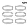 Perforated Design Tart Ring Set Stainless Tart Rings Dishwasher Safe Oven Safe