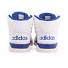 adidas Neo Entrap Mid Skóra Syntetyczna Wygodne Trwałe Buty Skate Mid-Top Męskie Sneakersy Białe Niebieskie Pomarańczowe FW3454