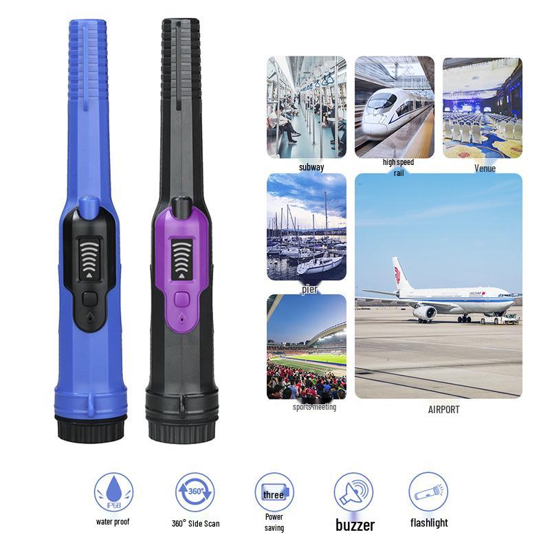 High Sensitivity Waterproof Metal Detector for Outdoor Treasure Hunting