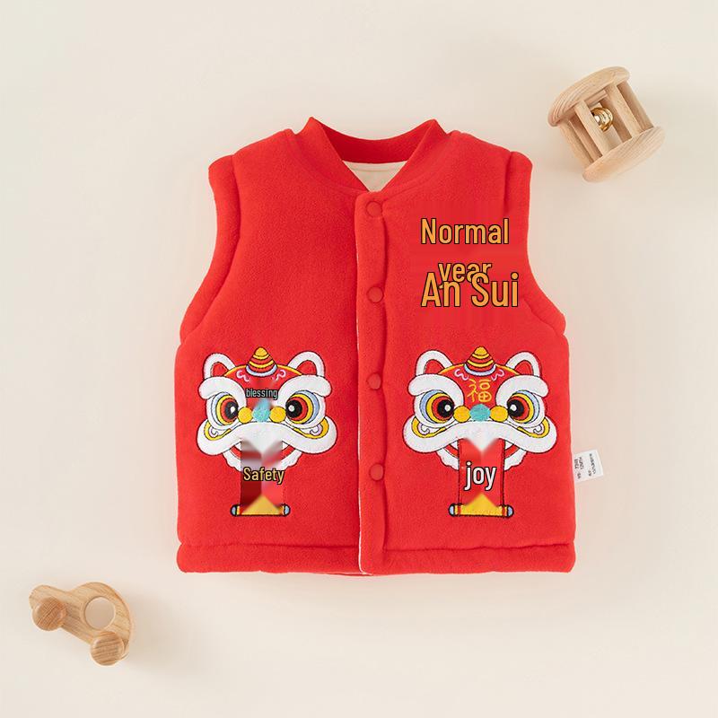 Herbst Winter Warme Baby Baumwollweste - Ärmellose gesteppte Jacke für Neugeborene