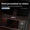 3D Metal Car Emblem Logo Decorative Stickers Badge Decal For KIA Xline Sportage Optima Ceed Soul Picanto Stonic kcwx20