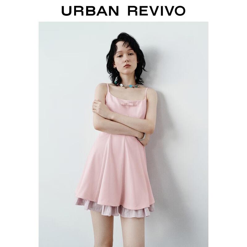 

UR 2025 Осеннее ультракороткое платье на бретелях L