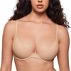 Large size TK flat mouth crew neck gathering comfortable multifunctional seamless underwear bra