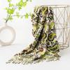 Női téli sál Paisley Print Cashmere Pashmina kendők Hidzsáb kendők és pakolások Női Echarpe sálak Luxus márka