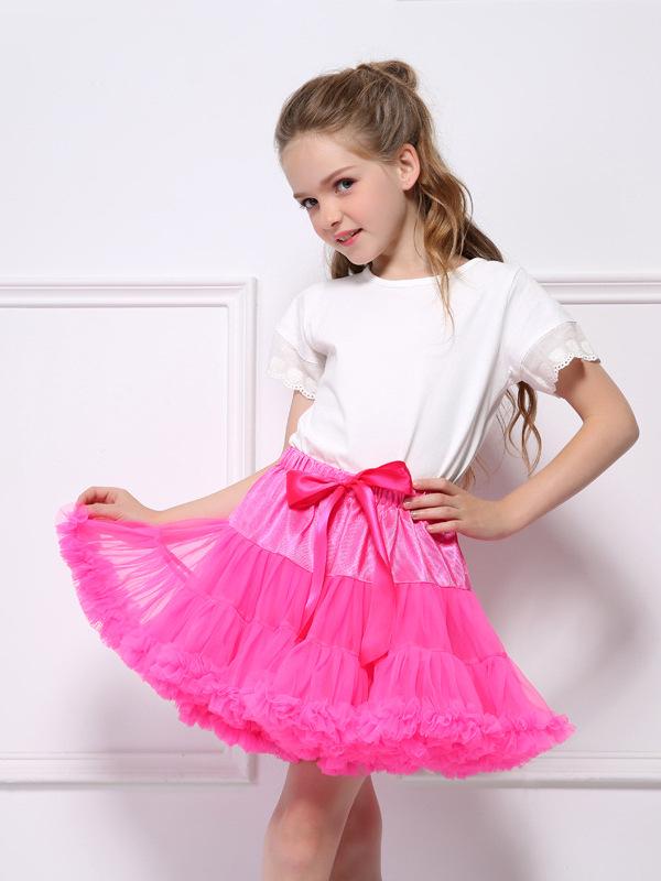 Damen Europäischer und Amerikanischer Stil Puffiger Mesh Tutu Minirock - Sommer Mode Krinoline