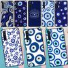 Evil Eye Phone Case For Oppo A40 A60 A80 A78 A98 A18 A38 A58 A15 A17 A77 A57S A74 A94 A54 A16 A76 A96