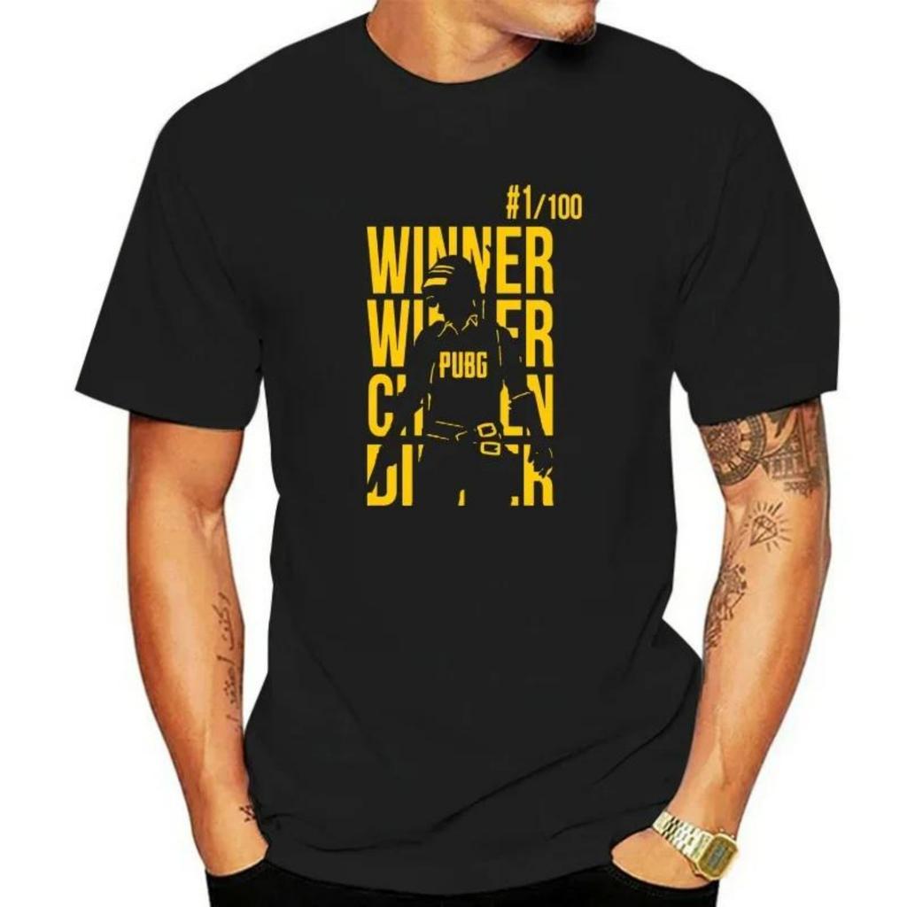 Print Tee Men Short Sleeve Clothing TOP TEE Plus Size T-Shirt for Men PUBG T-Shirt Playerunknown's Battlegrounds Summer Funny