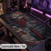 Large Mouse PadRammstein Custom Name Text Personalized Desk Mat Non Slip Gaming Pad