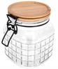 Jar with Bamboo Lid - Universal Storage Container