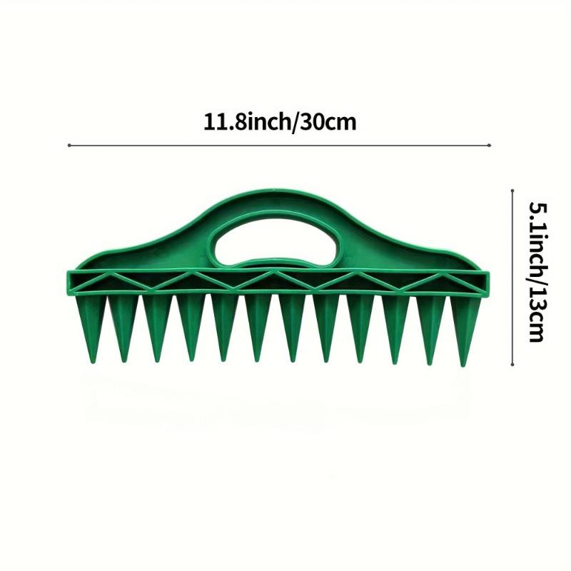 Aussaatmaschine Boden Schnelllochstanze Gartenarbeit Saatabstandswerkzeug Gemüsepflanzen Sämaschine und Schneider
