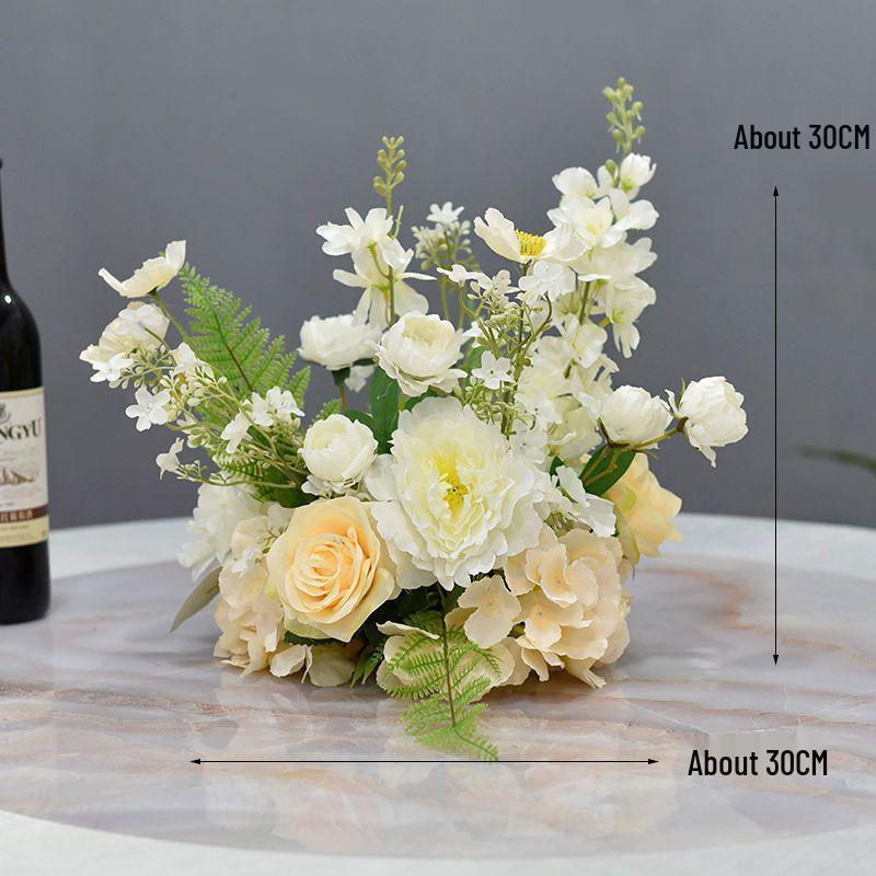 Japanese-Style Floral Art Decor: Bedside and Dining Table Arrangement