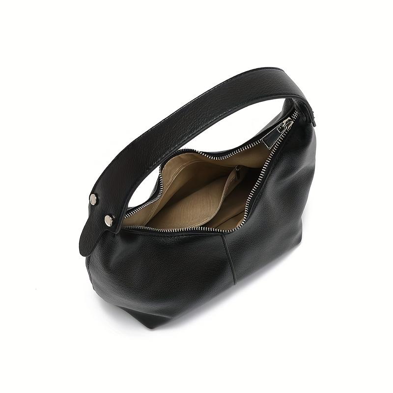 Lychee-patterned dumpling bag for women | Versatile handbag/shoulder bag, stylish commuter bag, perfect for everyday wear, minimalist design.