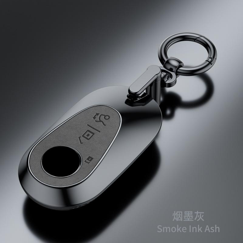 Plastic Suede Car Key Case Remote Cover Shell Holder Fob For Mercedes Benz A B C E S Class S400L CLA CLS GLC GLE GLS EQE EQS GLA