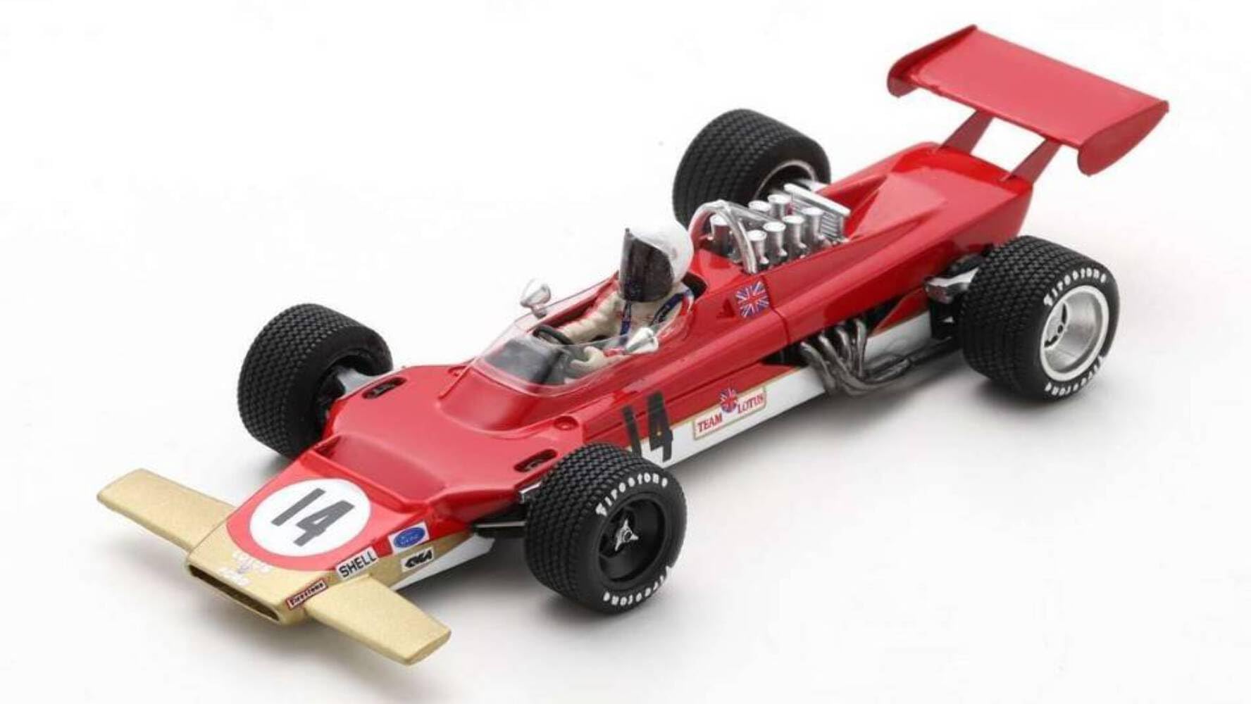 

Spark Lotus 63 F1 1969 French GP Miles 1/43 #14 J.