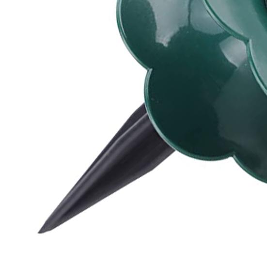 2Pcs Hose Guide Spike Wear-resistant Labor-saving Stable Green Pipe Guide Stake Plant Protection for Garden