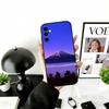 Dreamy Mount Fuji Phone Case For Samsung Galaxy A73,A72,A71,A70,A53,A52,A51,Others Soft Black Cover
