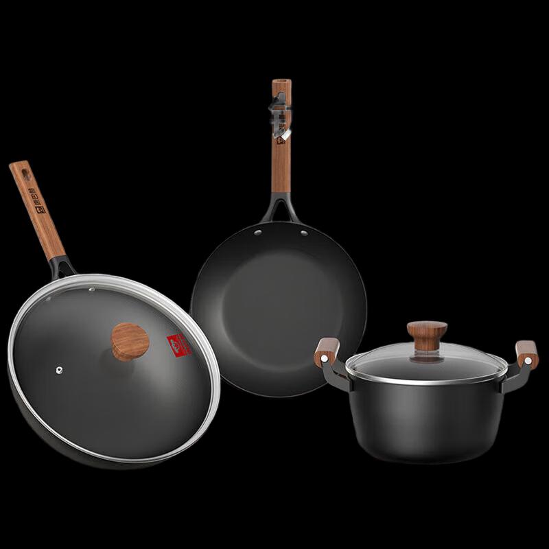 Kambach Titanium Alloy 3-Piece Cookware Set
