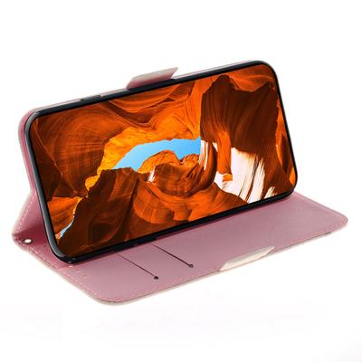 Pro Nokia C32 Vzorový design Folio kryt PU kůže Stojánek Peněženka Pouzdro na telefon s popruhem