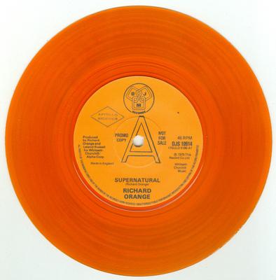 7inch Record RICHARD ORANGE - Supernatural DJS10914PROMO DJM Records 1979 UK Soul/Funk Used