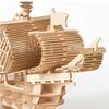 DIY  Sailing Ship Toys 3D Wooden Puzzle Toy Assembly Wood Craft Kits Desk Decoration for Children Kids