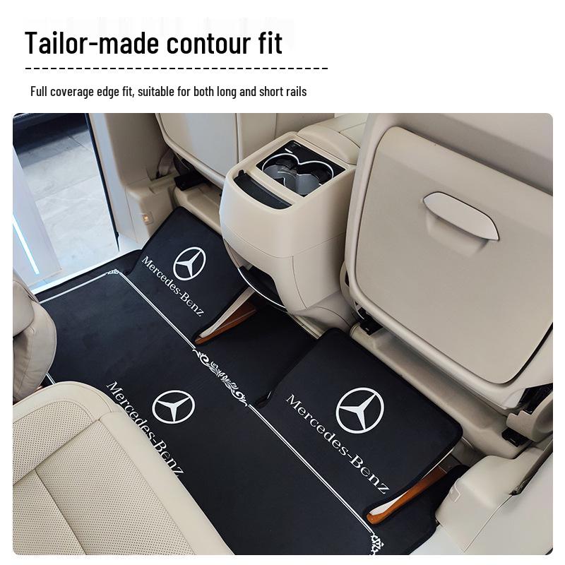 Tappetini personalizzati per Mercedes-Benz V260/V260L: Copertura Completa per Fronte, Centro e Bagagliaio