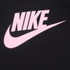 Nike Sportswear Essential Women's Fleece Hoodie Black Pink For Women DJ4127-010