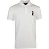 Polo Bear Embroidered Straight Cut Short Sleeve Polo Shirt Men Tops White 781862841-001
