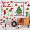 Christmas Wall Stickers Removable Home Decor Letter Holiday Wall Stickers Christmas Decorations For Bedroom Living Room Bathroom