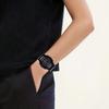 Casio Tattoo Theme Classic Retro Square Quartz Watch Unisex Watches Black SLV-18B-1