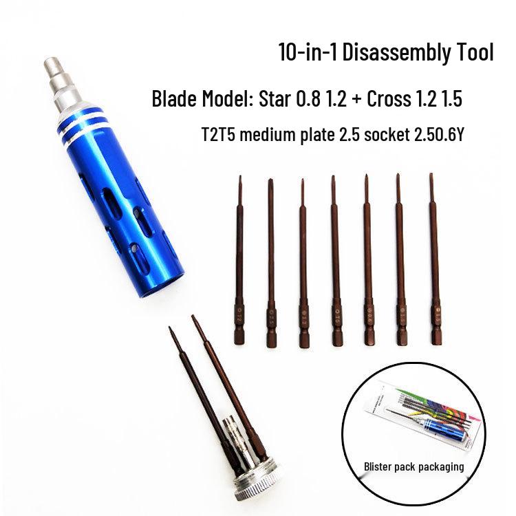 iPhone & Android Disassembly Screwdriver Set for Apple & Huawei Devices 10-in-1 Screwdriver Set