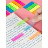 Multicolor 100 Sheets Sticky Note Pad, Self-Adhesive Index Tab Flags Page Marker Memo Pads Back To School