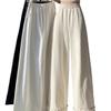 Women's Spring/Summer 2026 Sweet Ruffle Lace Wide-Leg Pants - Elastic Waist, Slimming, Soft, and Smooth Casual Wear