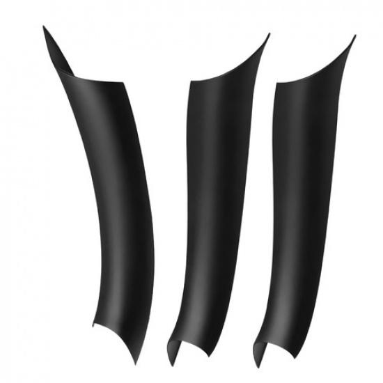 Ide Door Pull Handle Panel Trim Cover Kit Fit BMW X5 F15 X6 F16 2014-18 Black