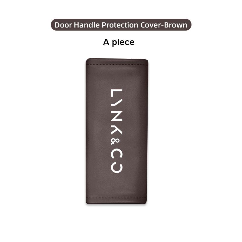 

Leather Car Door Inner Handle Protector Non-slip Accessories For LYNK&CO 01 05 03 09 02 04 06 07 08 PHEV 09 MHEV