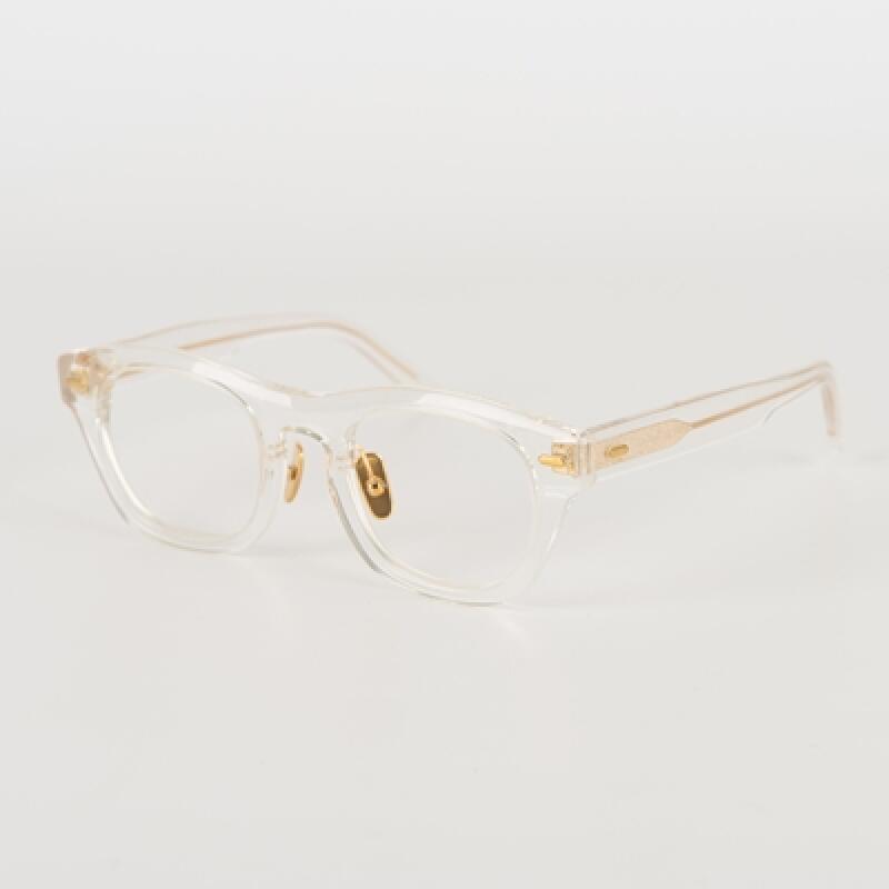SBKA Heart-C02 Clear Horn-Rimmed Glasses