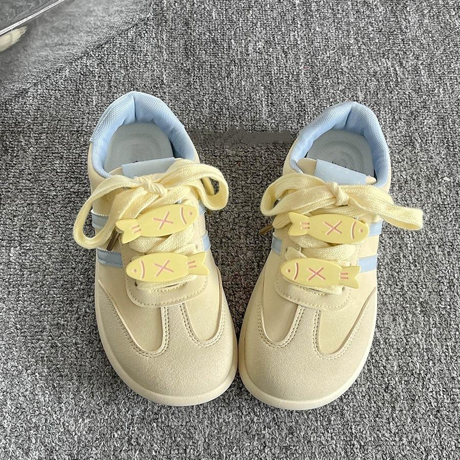 Autumn Platform White Shoes Women's New Women's Versatile Breathable Trend Retro