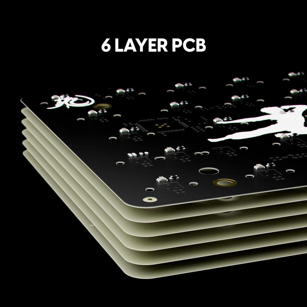 Pulsar Gaming Gears PCMK 3HE TKL Bruce Lee 85th Edition Gaming JIS Japanese 91 Magnetic 8K Polling Rate Keyboard, Layout, Keys, Switches,