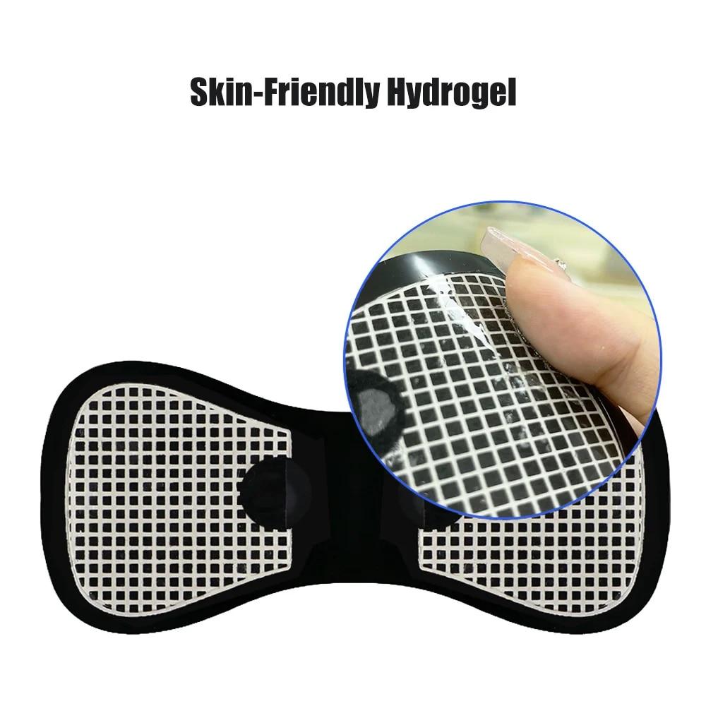 Smart Rechargeable Electric Neck Massager with Remote Control Portable Cervical Massage Patch for Fatigue Relief