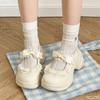 Fashionable versatile retro shallow mouth thick soled women's shoes women's summer new casual comfortable sports shoes