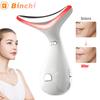 4 Color Facial Neck Massager Beauty Device Face Lifting Double Chin Remover Anti Wrinkle Tightening Facial Skin Care Beauty