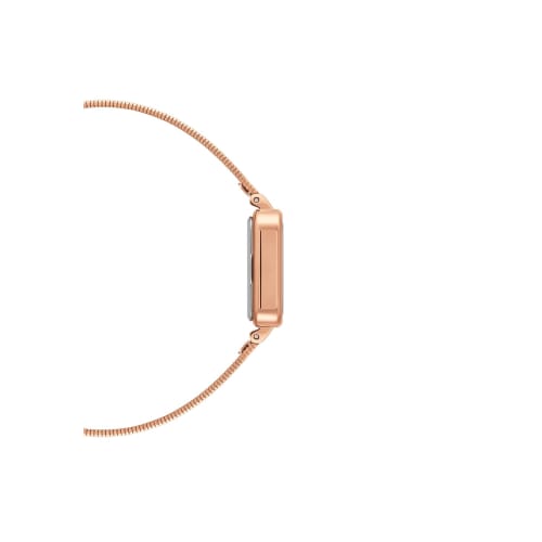 [Official Shop/Authentic Import/2-Year Warranty] Daniel Wellington DW Women's Quadro Studio 22x22 RG White Watch, Vintage Square Design, Stylish and C