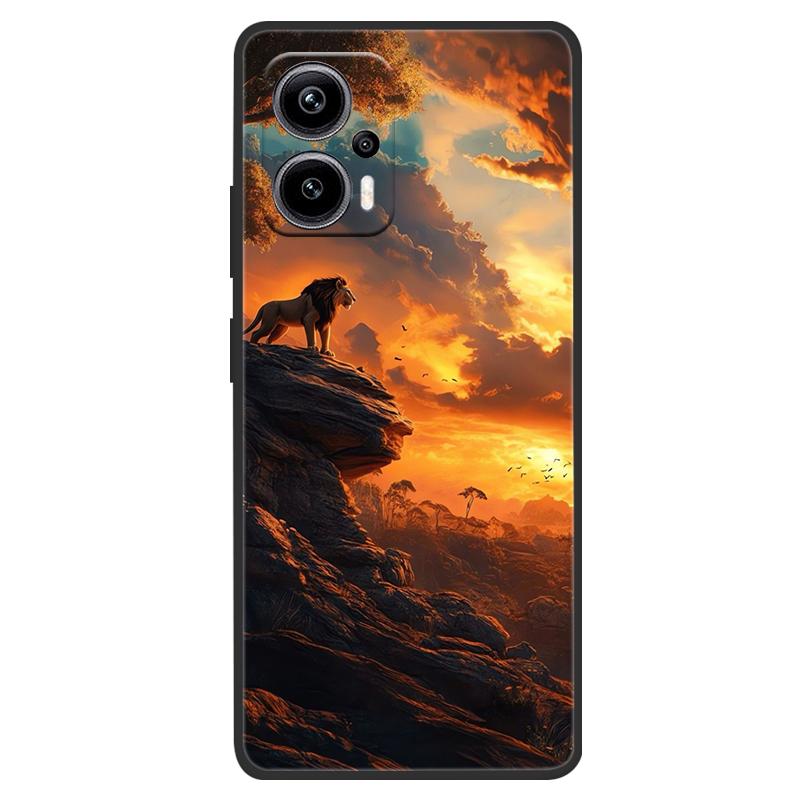 For Xiaomi Redmi Note 12T Pro Cases Soft Silicone Back Case For Redmi Note 12T Pro tpro Phone Cover Black Bumper TPU Funda Coque