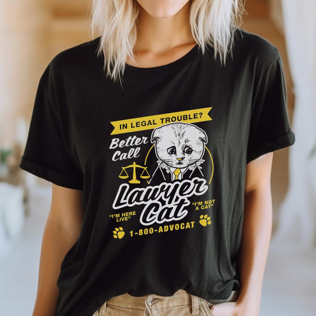 I'M Not A Cat Filter Lawyer T-Shirt