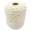 Macrame 5mm Natural for Wall Decor Rope, Wide, Cotton, Cord, Crafts, Accessories, Decorations, (200M, Beige)