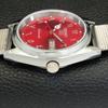 REFURBISHED VINTAGE SEIKO 5 AUTOMATIC 6309A JAPAN MENS RED DIAL WATCH a441179-4