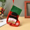 Thickened Christmas Socks Candy Bag Santa Claus Elk Snowflake Christmas Tree Decorations  Kids